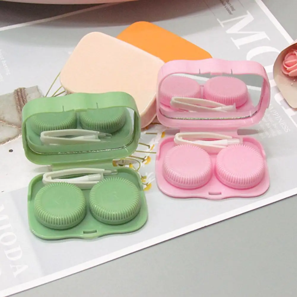 

Sweet Simple Contact Lens box Contact Lens Small Box Box Box Exquisite Cosmetic And Companion Small Contact V0M6