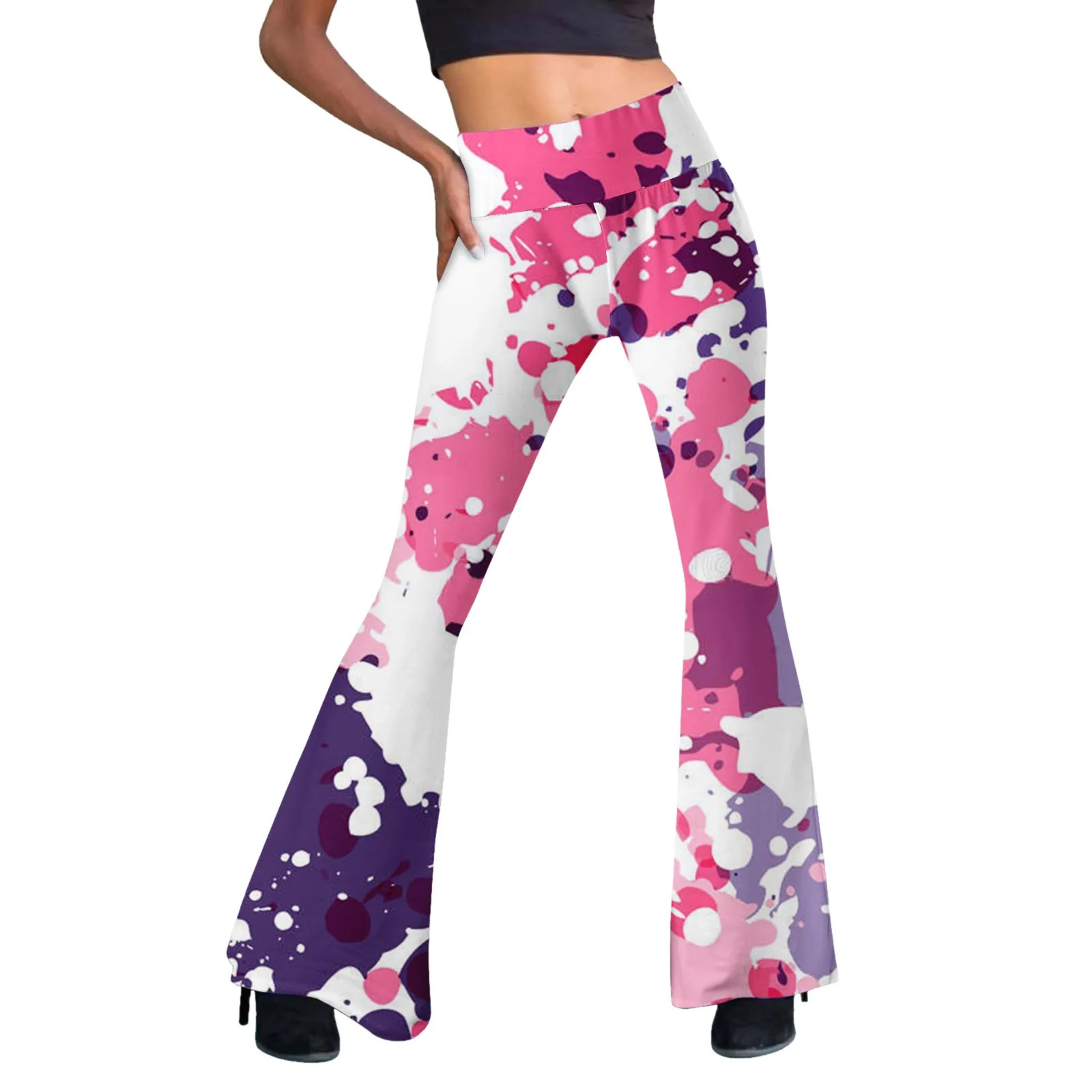 

Pajama Pants for Women Womens Length Full Casual Pants Flare Leg High Waist Trousers Women Business Casual Pants Petite