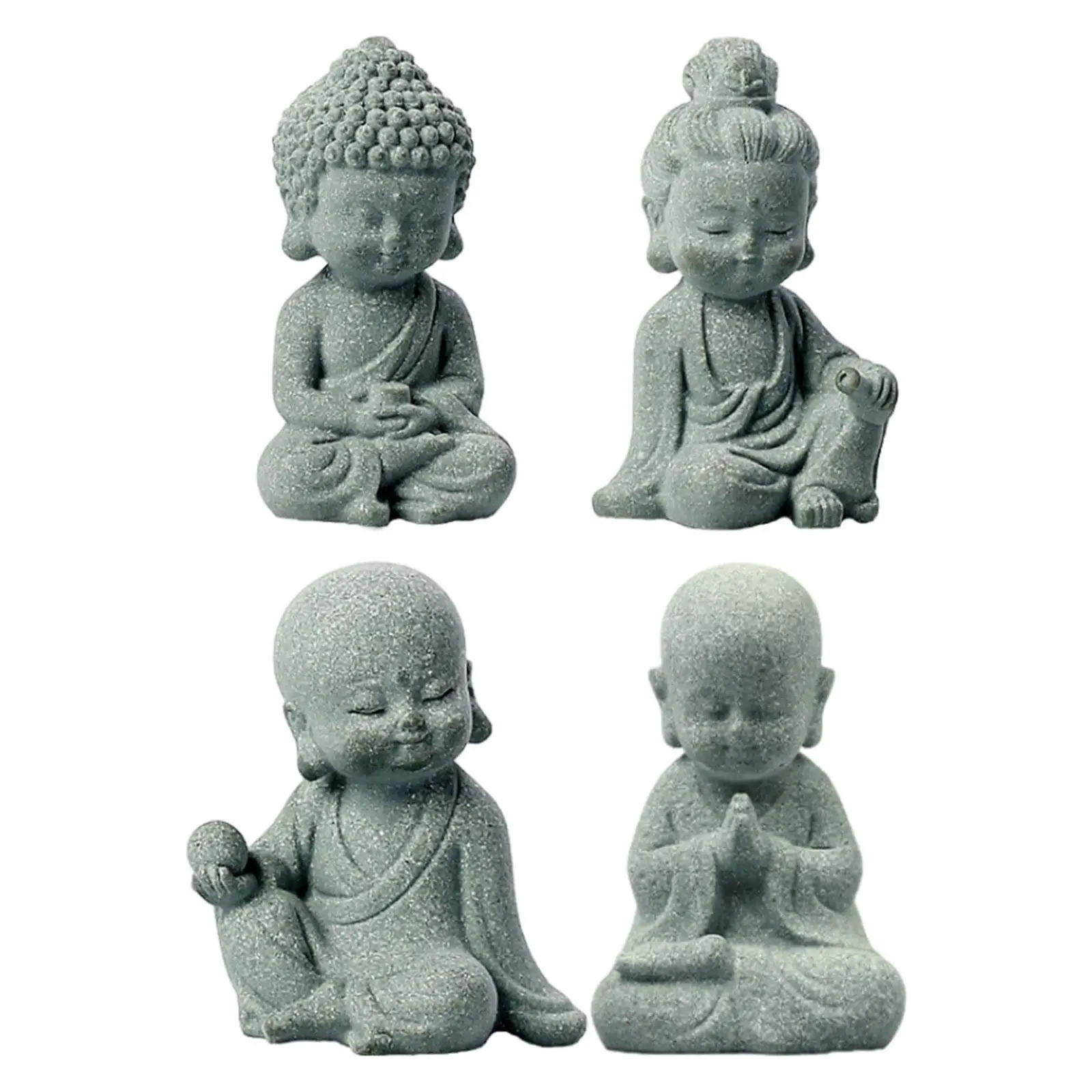 

Resin Buddha Statue Antique Meditating Buddha Figurine Meditation Buddha Sculpture for Balcony Indoor Outdoor Cabinet Shop Hotel