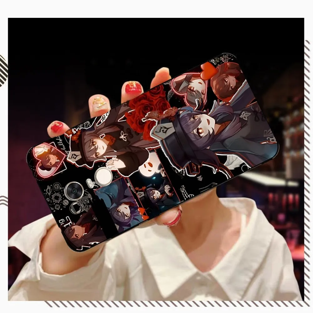 Genshin Hu Tao чехол для телефона Redmi 5 6 7 8 9 10 plus pro A GO K20 K30 K40 F3 Fundas