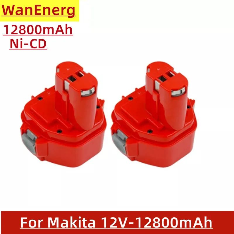 

2022 Vervangende Batterij Voor Makita 12V 12800Mah Ni Cd Oplaadbare Batterij Power Tools Bateria PA12 1220 1222 1235 1233S 6271D