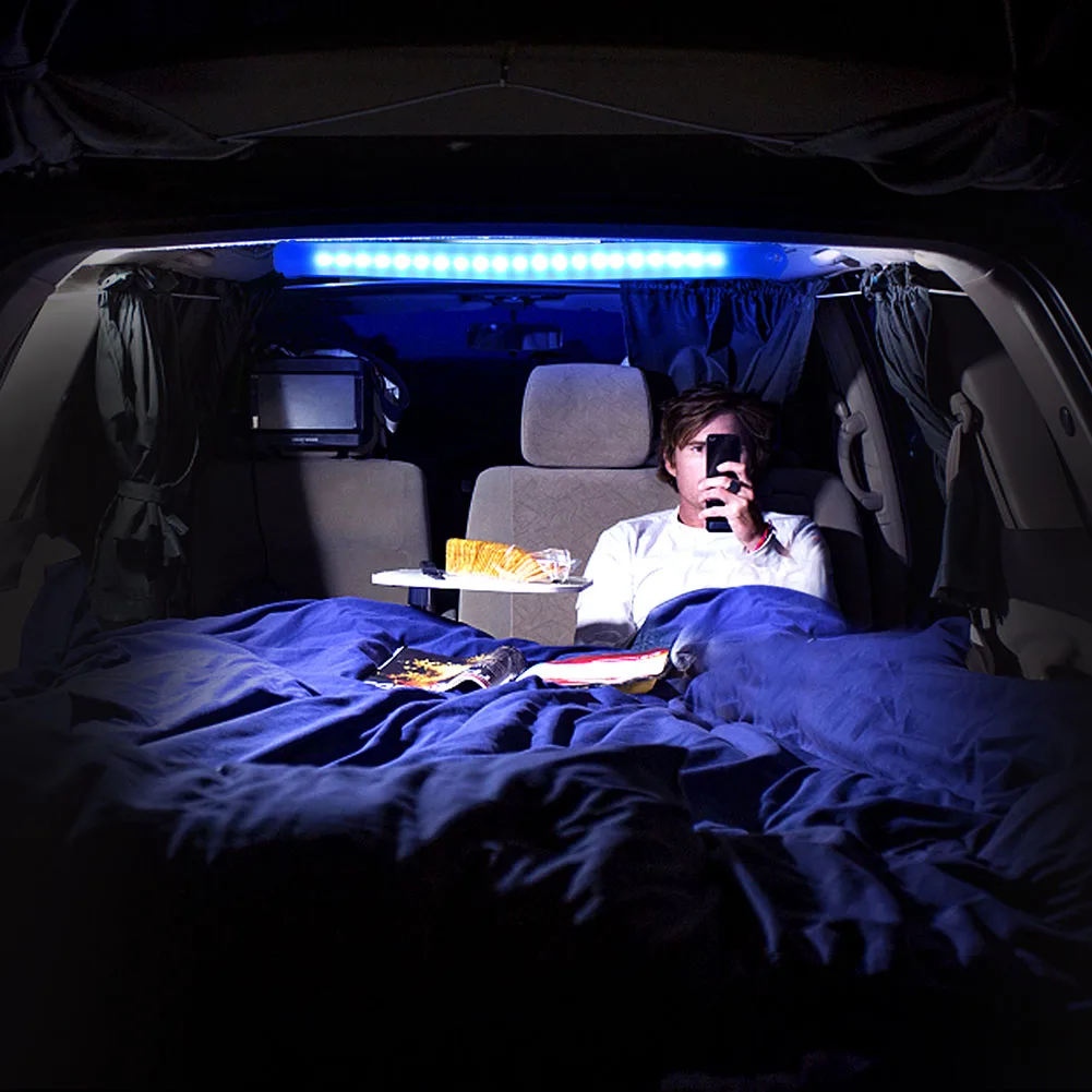 Портативный складной походный фонарь надувной с питанием от USB RGB светодиодный