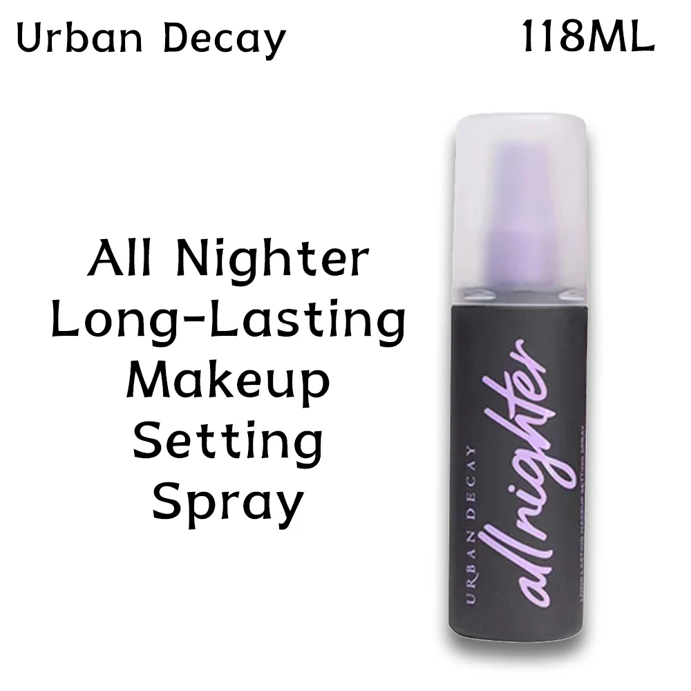 

New Original Urban Decay All Nighter Long Lasting Makeup Setting Spray 118ml Oil Control Relaxed Moisturizing Mist Matte Makeup