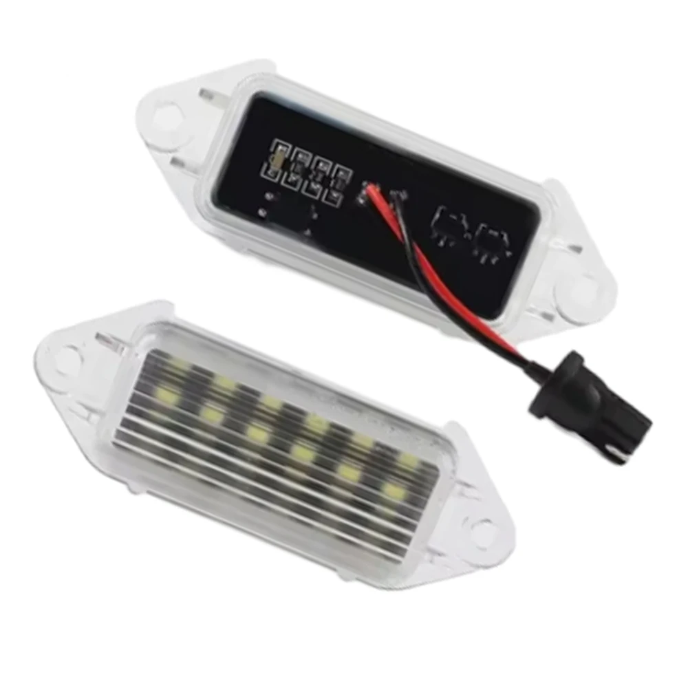 2 шт. светодиодные лампы для номерного знака Mitsubishi Lancer 8341A099 MB623967 ксенон белый свет