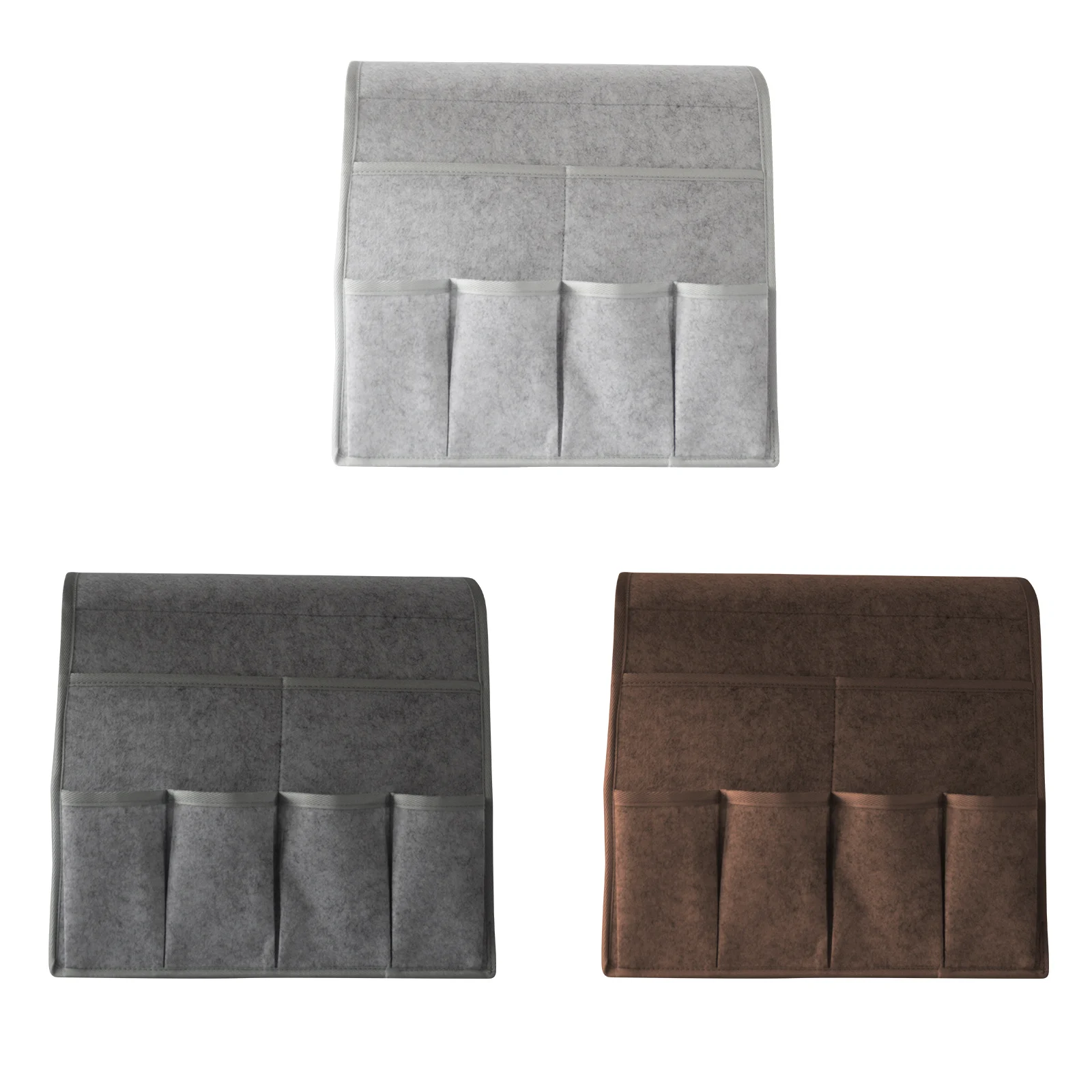 

Remote Control Hanging Caddy Bedside Couch Storage Organizer Bed Holder Pockets Bed Pocket Sofa Organization Pockets Book Holder