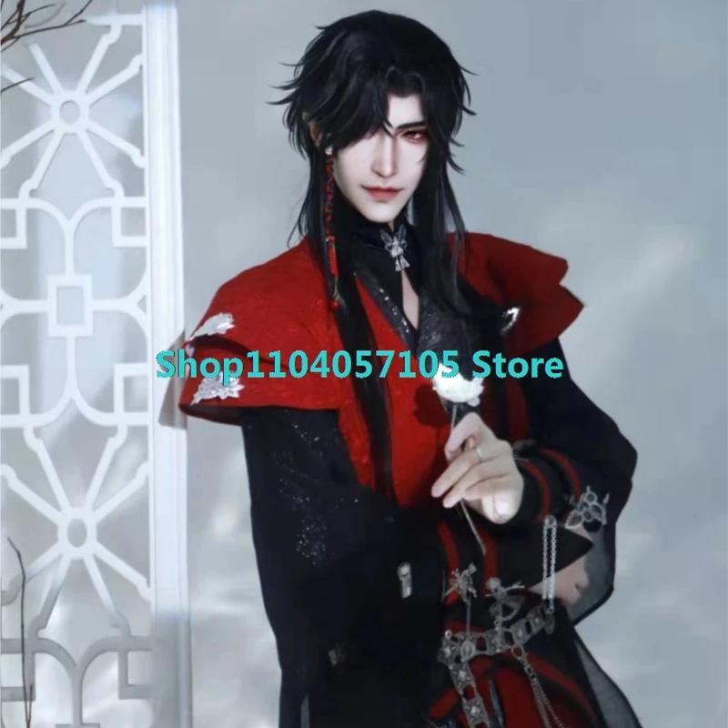 Небесные чиновники Благословение Хуа Чэн Косплей Костюм Ghost King Huacheng Экипировка