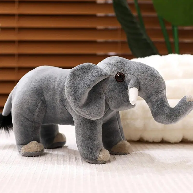 Мягкая плюшевая игрушка-слон мягкая и удобная детская игрушка