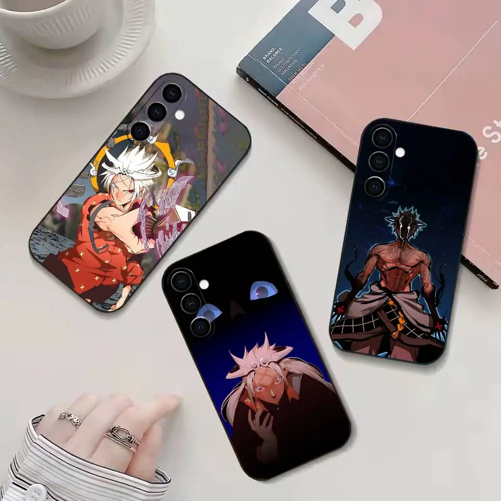 Фото Чехол для телефона P-Park Mujin T-The God of High School для Samsung Galaxy A20,21s,22,31,32,52,53,72,73,80,91, мягкий черный корпус №1