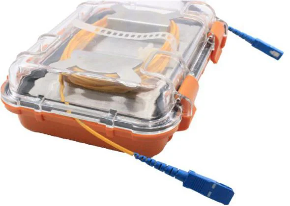 STS826B OTDR Dead Zone Eliminator OTDR Launch Cable Box 1000m OTDR Fiber Launch Box SM/MM