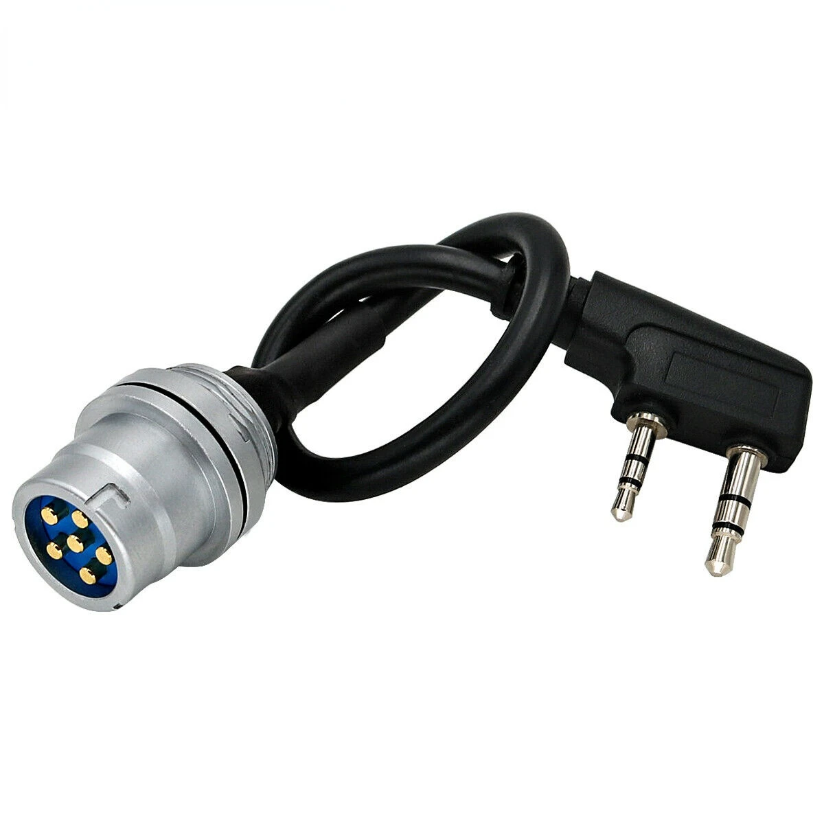 DIY соединитель фонарь с 6 контактами на 2 контакта адаптер Kenwood PRC 152/148 защитный