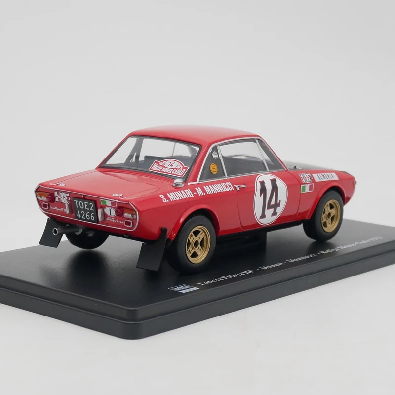 Ixo масштаб 1:24 литой под давлением сплав Lancia Fulvia HF WRC 1972 игрушки модели автомобилей