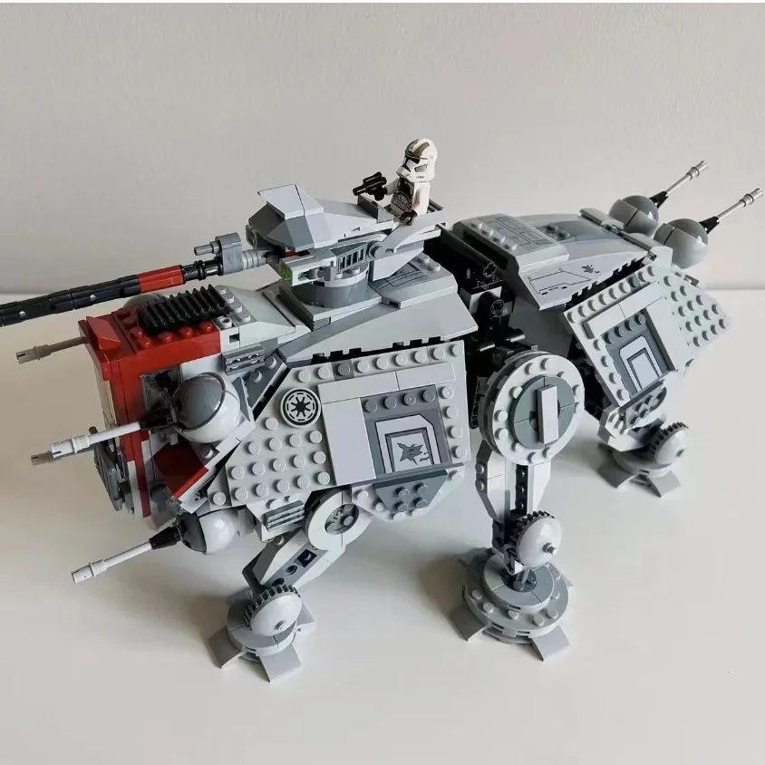 Совместимые строительные блоки с мультяшным роботом At-te для детей сувениры