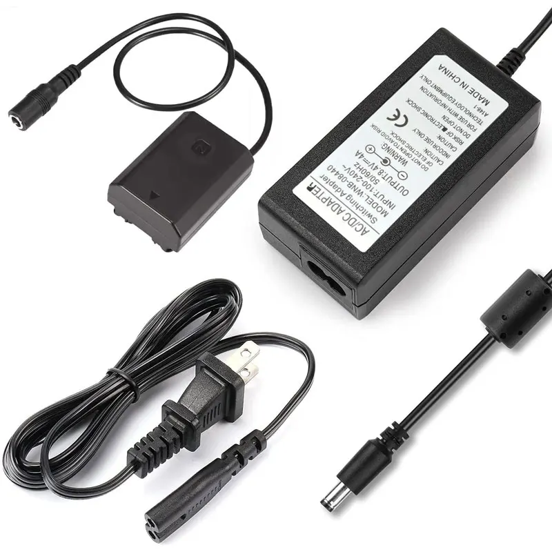 

NP-FZ100 AC Power Adapter Dummy Battery Kit for Sony Alpha A6600, A7C, A7III, A7SIII, A7RIII, A7RIV,A1, FX3, A9II, A9R, A9S Came