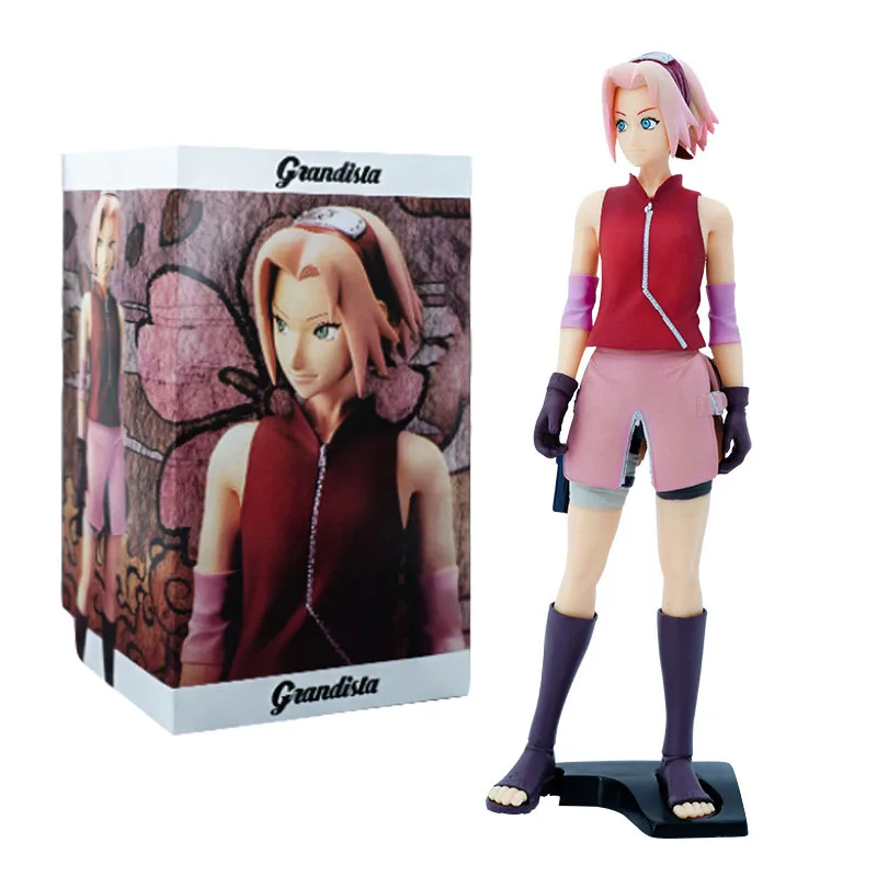

Рисунок, аниме, Наруто Shippuden Haruno Sakura экшн-фигурка стоящая модель игрушки подарок для детей Настольный Декор