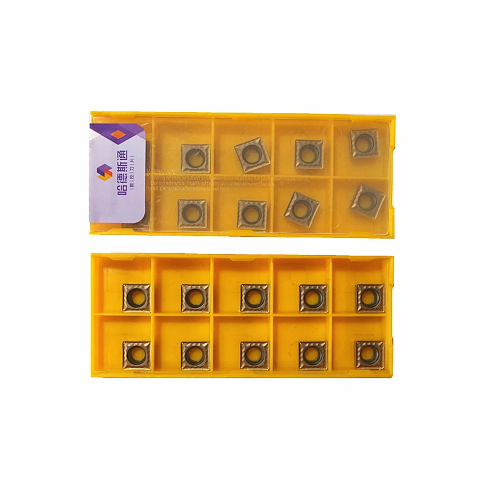 10 шт. SCMT09T304 Φ HS7225 токарный станок с ЧПУ режущая карбидная токарная вставка для