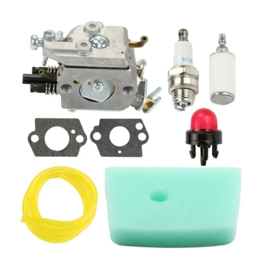 

Carburetor Air Filter Primer Bulb Fuel Line Kit For Husqvarna 223L 223R 323RJ 325RJX 325RX 326RJX 322L String Trimmer Parts