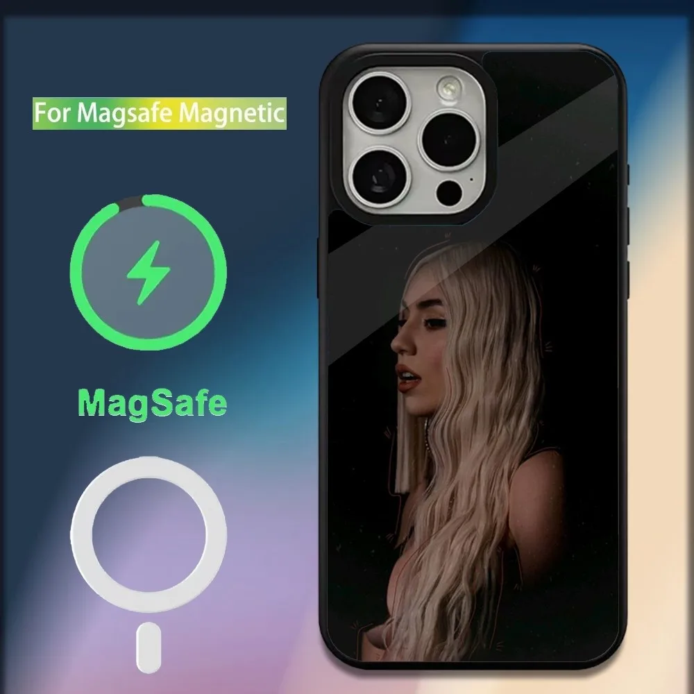 Singer B-Bad G-Gyal Phone Case For iPhone 16 15 14 13 12 11 Plus Pro Max Mini Magsafe Magnetic Wireless Charging