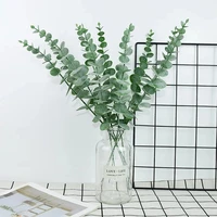 simulation hanging green plant flower table decoration background eucalyptus bouquet idyllic eucalyptus leaves home supply