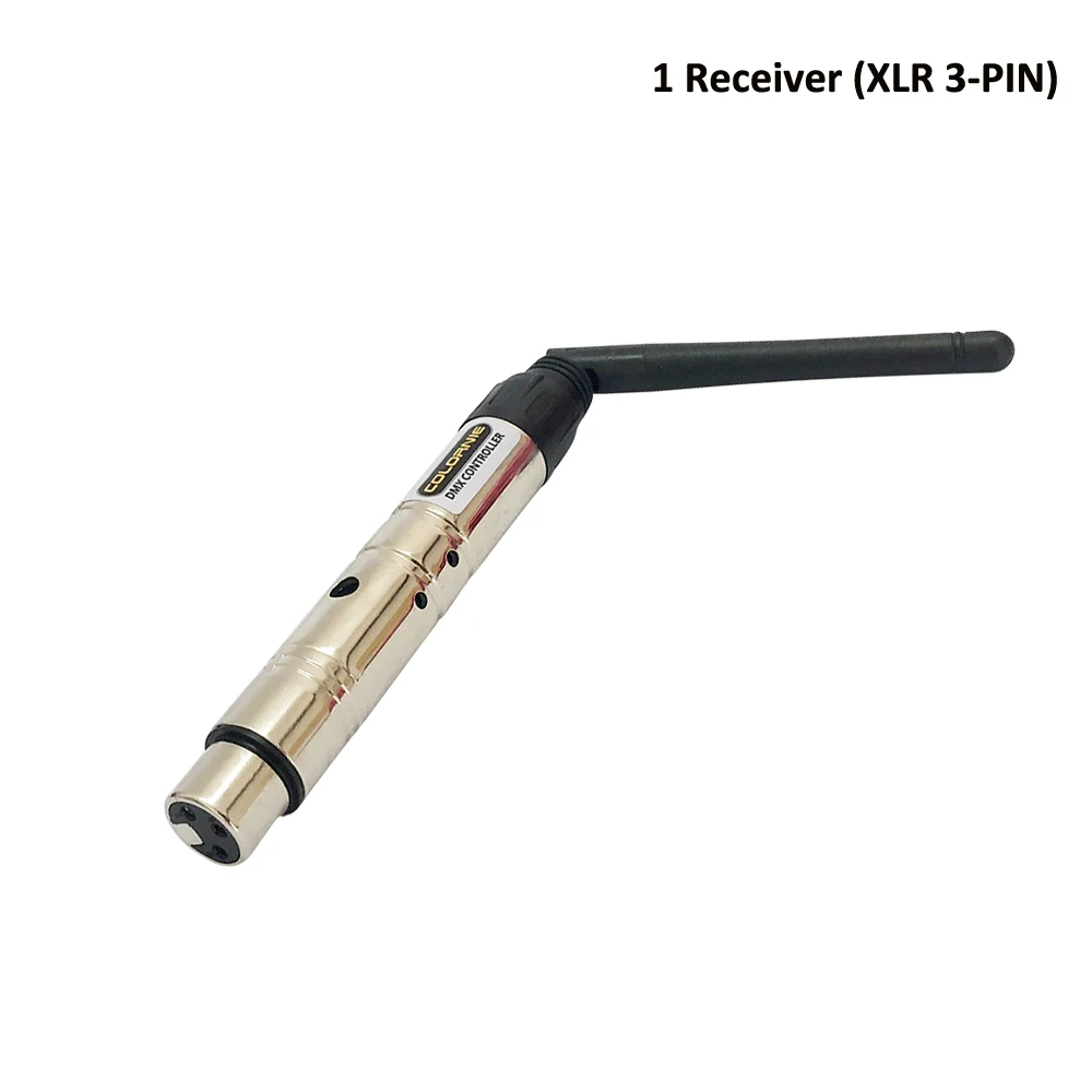 

Беспроводной контроллер DMX 2,4 ГГц, передатчик и приемник DMX512, сигнал для сценического прожектора с вращающейся головкой