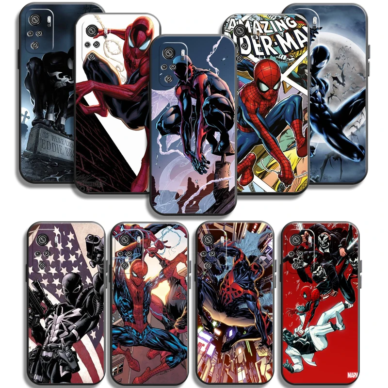 

Marvel Comic Avenger Phone Cases For Xiaomi Redmi Redmi 7 7A Note 8 Pro 8T 8 2021 8 7 7 Pro 8 8A 8 Pro Carcasa Coque Back Cover
