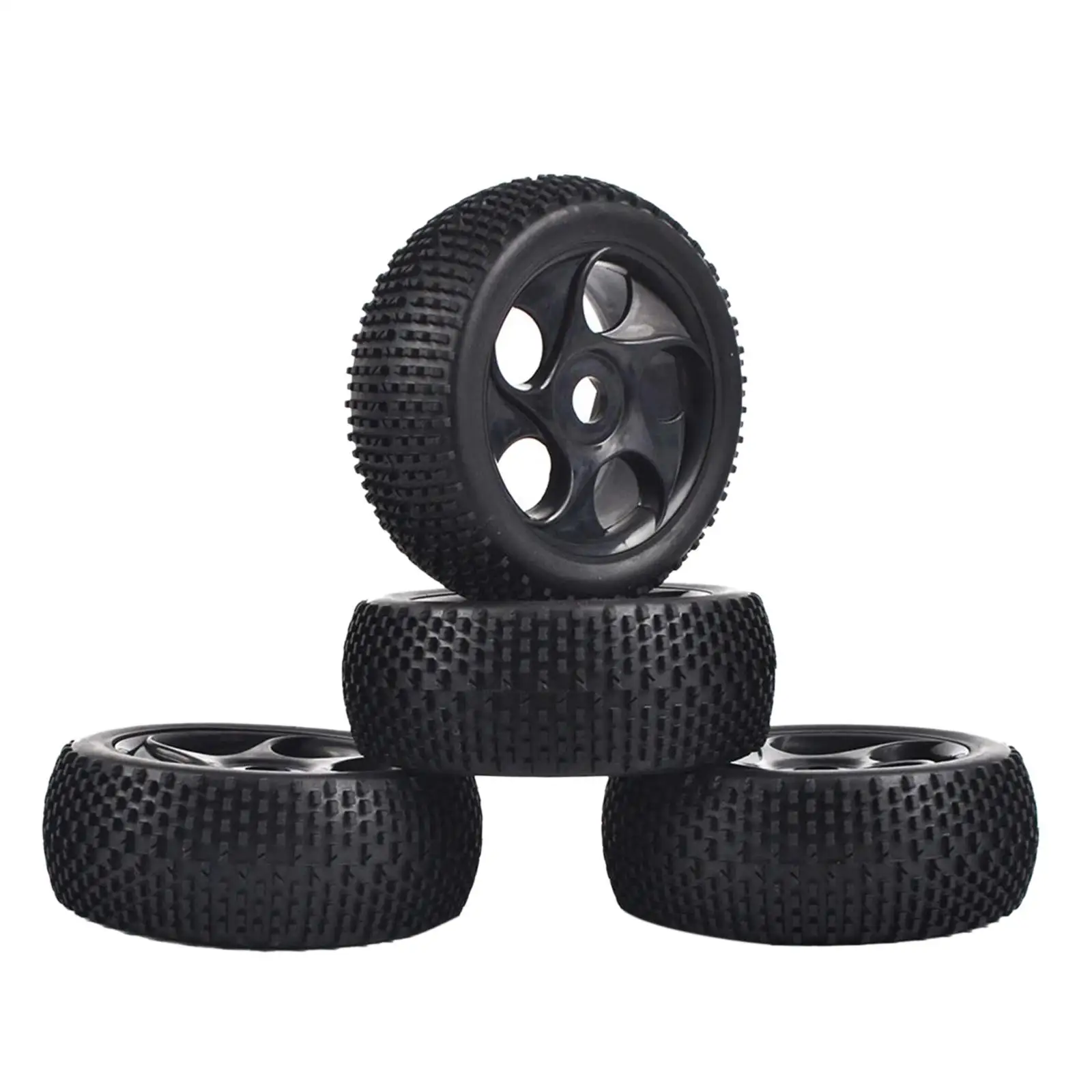 

4x RC Car Tires Set Wheel Rims for Arrma 1/7 1/8 1/10 RC Car Upgrade Parts
