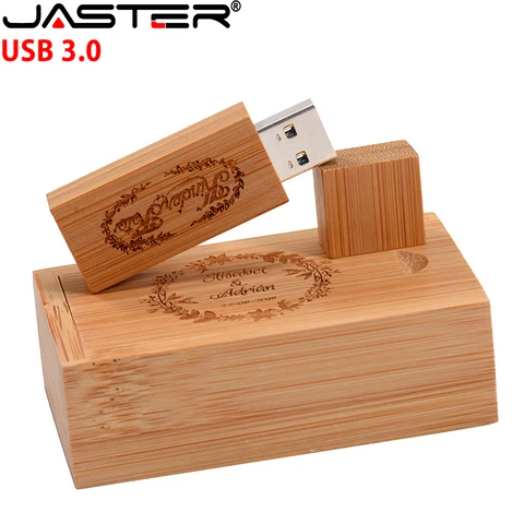 JASTER Wooden USB 3.0 флешка 128 ГБ