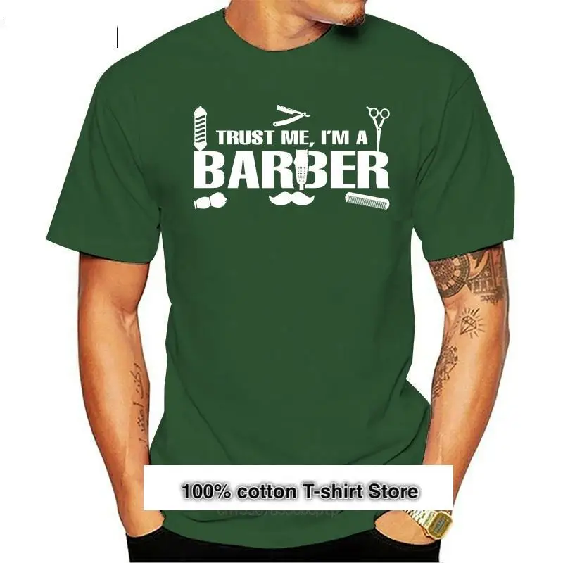 

Camiseta fresca de verano Camiseta de algodón Trust me I'm a Barber 2021 2021
