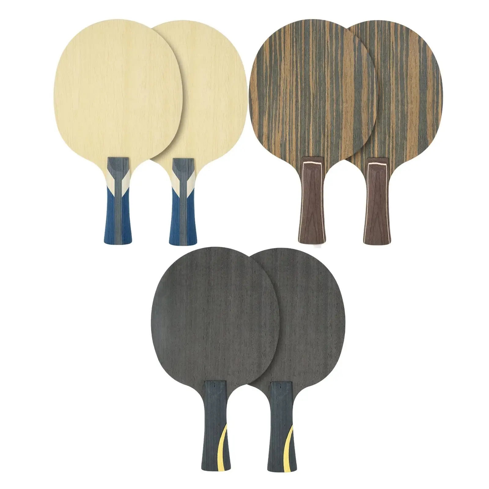 

Table Tennis Bat for Quick Attack Players Handmade Classic Wood Table Tennis