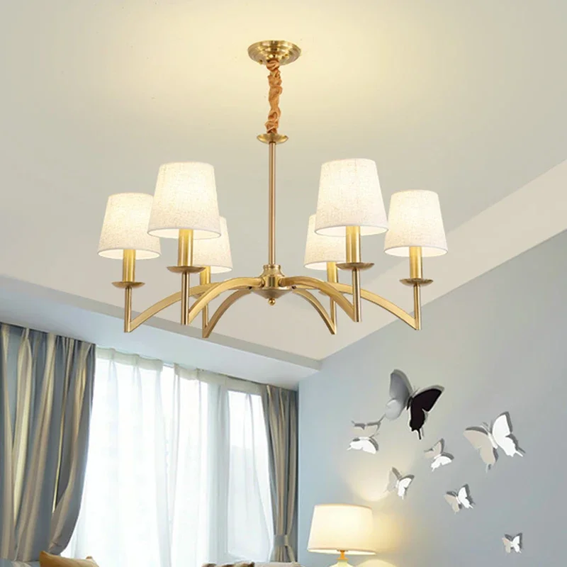 Американские светодиодные подвесные светильники для гостиной ретро креативная