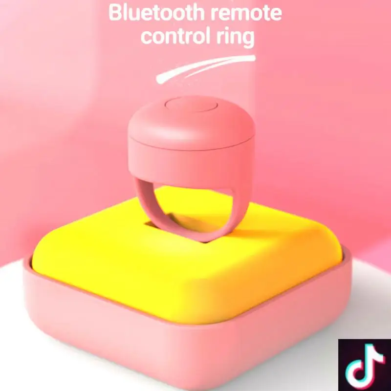 

Wireless Fingertip Controller,Remote Control Vibrato Short Video Page Turning Device Mobile Phone App,Lazy Fingertip Contrller