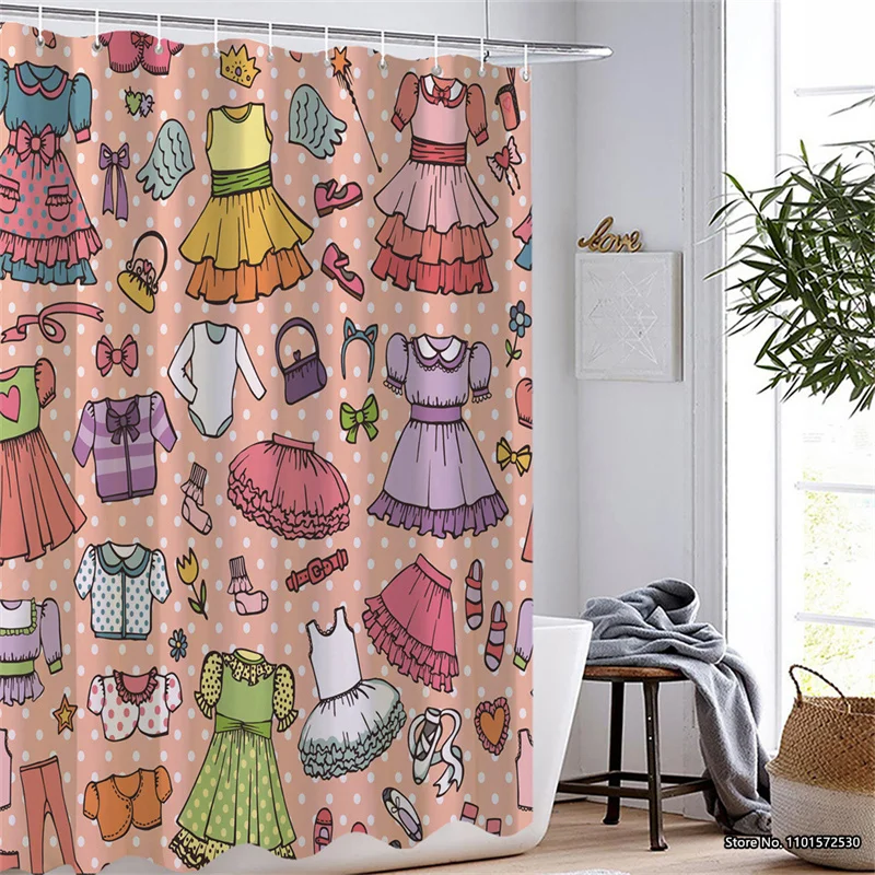 

Красота Макияж Инструменты серии 3D цифровая печать фотообои занавеска для душа для ванной нескользящий коврик для ванной