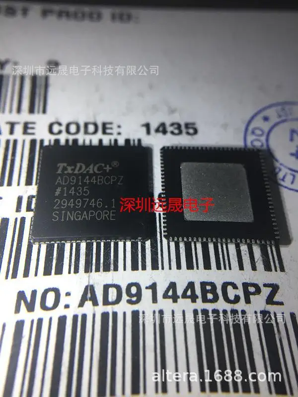 

Оригинальный Новый встроенный чип I AD9144BCPZ LFCSP88 AD9144B