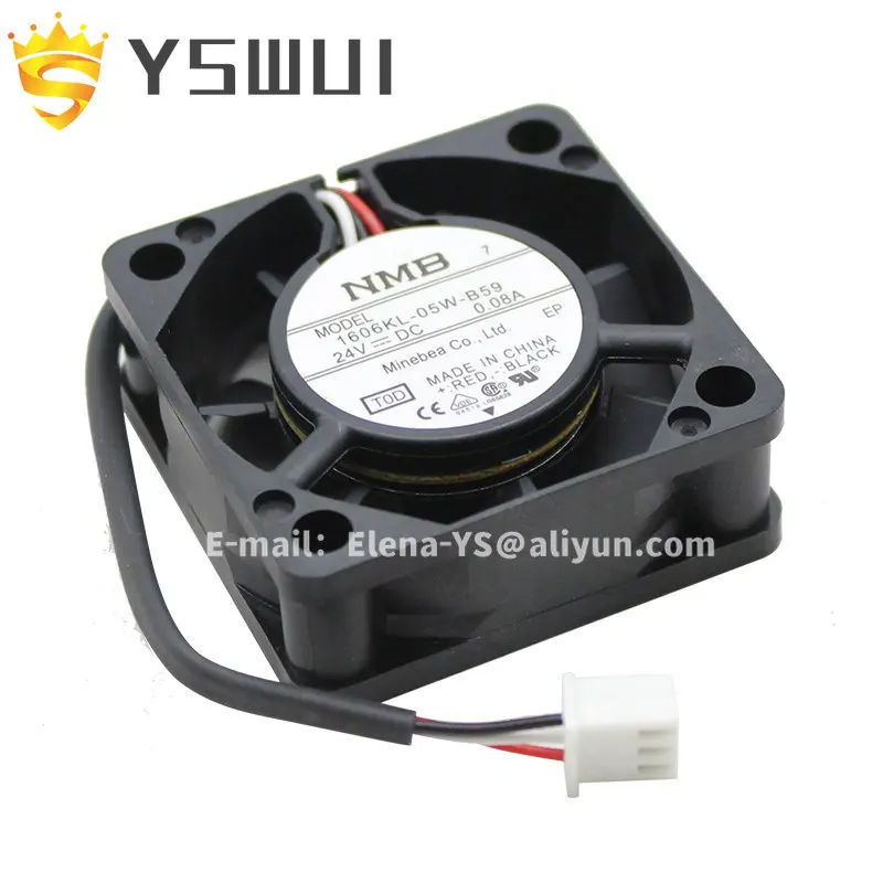 

Оригинальный 1606KL-05W-B59 Новый NMB 4015 24V 0.08A Fanuc Вентилятор охлаждения