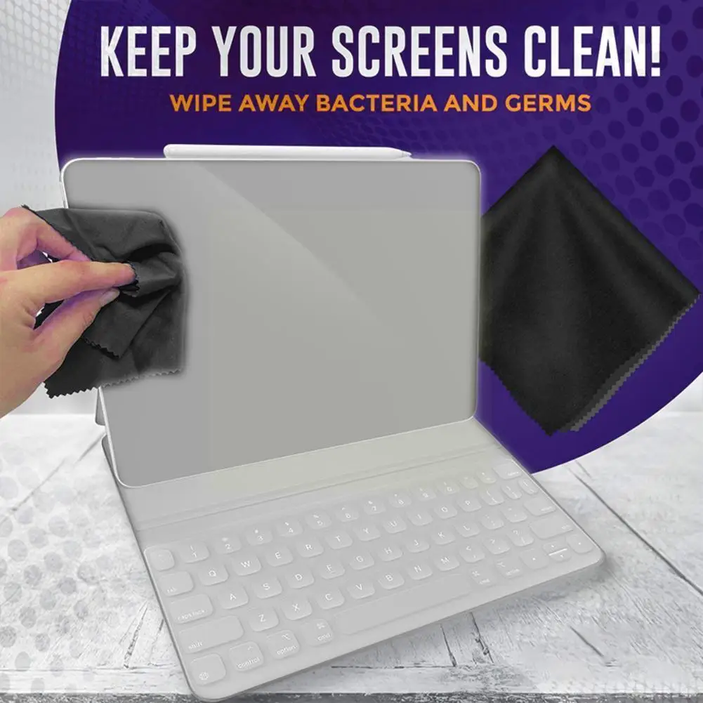 

10pcs Microfiber Cleaner Cloth Glasses Lens Wipes For Sunglasses Computer Tablet Mobile Phone Screen Clean Lens Cloth Acces E7f8