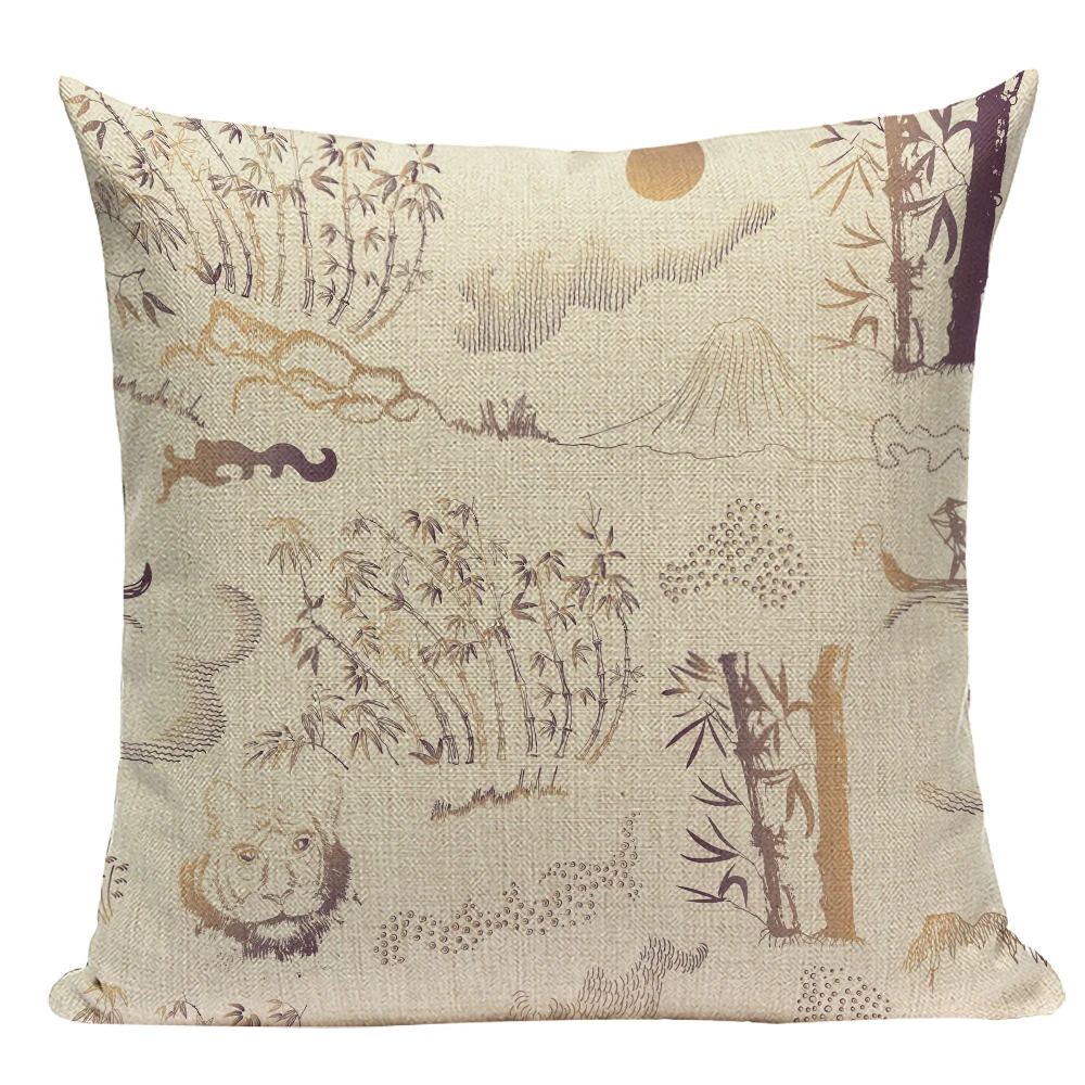 Декоративная наволочка в виде цветов, 45x45