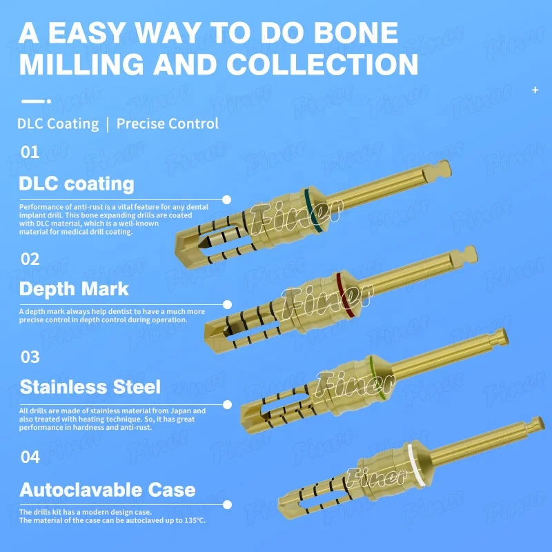 Ден Таль Трефин Бор Коллектор костей Дрель Имк lant Хирургическая дрель