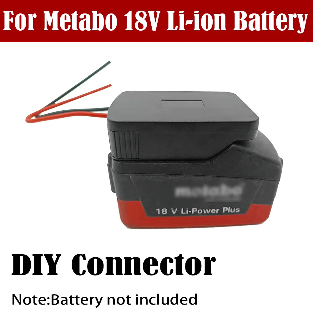 

12 AWG DIY Battery Adapter For Metabo HPT 18V 36V Li-ion Battery To DIY 2 Wiring Cable Output BS18 LT SB18 LT SSD18 LT SSW18 LT