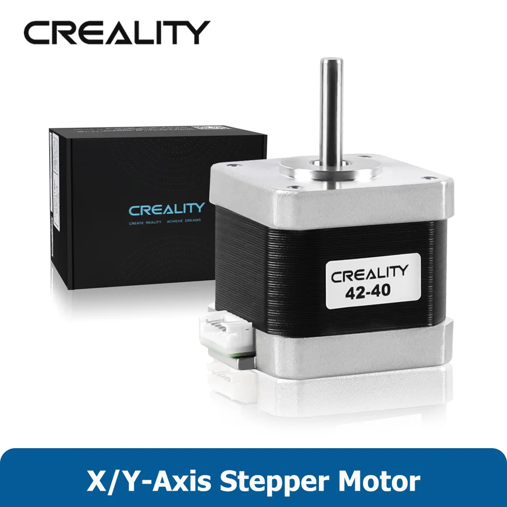 

Creality 42-40 / 42-34 Stepper Motor X/Y/Z-Axis Stepping Motor 2 Phase 1A 1.8 Degree 0.4N. M for CR-10 Ender 3 Series 3D Printer