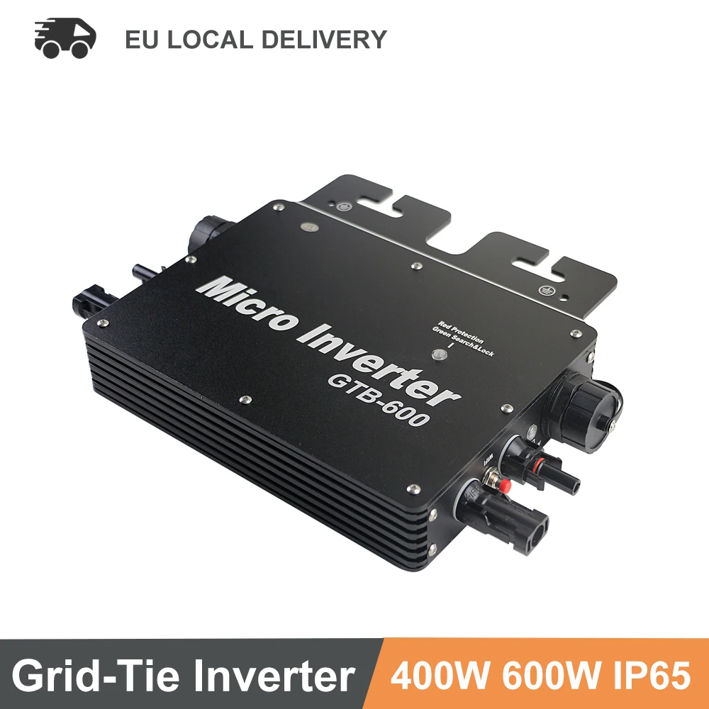 

На сетке солнечные панели Smart Inverter Micro MPPT 400W 600W IP65 Водонепроницаемый порт RS232 с WIFI 230VAC 22 ~ 50VDC домашний инвертор