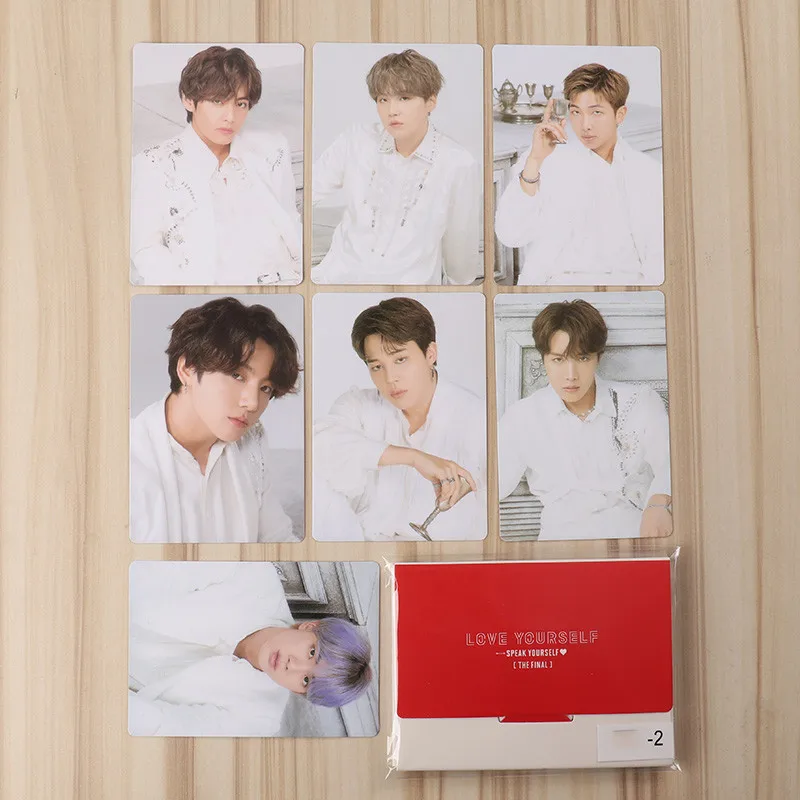 Kpop Bangtan Boys Love Yourself The End Photocards for ARMY Gif |