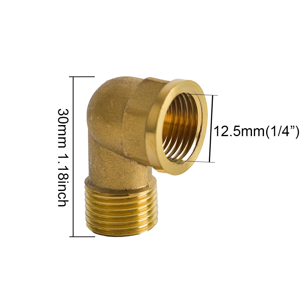 Латунные коленчатые фитинги 1/8