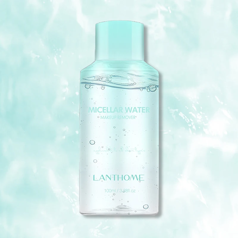 

Face Eye Lip Makeup Remover Water Cleansing Water Oil Free Deep Cleansing Lotion Moisture Skin 100ml