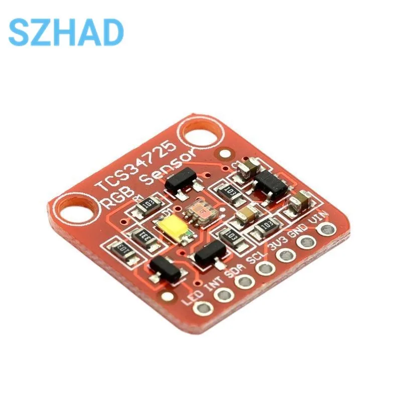 Цветовой датчик CJMCU-34725 TCS34725, модуль платы разработки цветного датчика RGB CJMCU34725