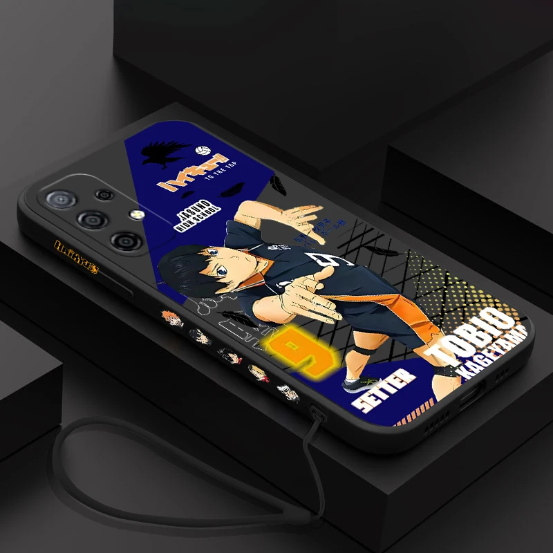 Новинка 2024 чехол Haikyu для Oneplus Nord 3 2 9 8T 8 Pro с ремешком на руку