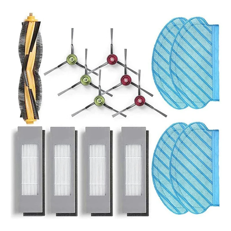 

Лидер продаж! Hepa-фильтр, основная боковая щетка, ткань для швабры Yeedi 2, гибридная деталь