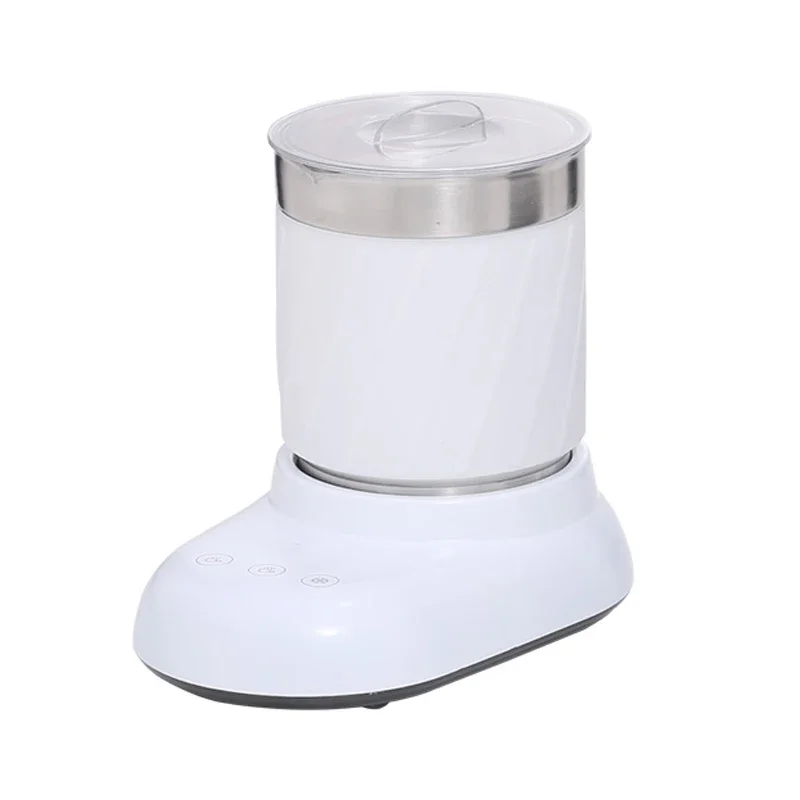 Электрический вспениватель молока ручной бытовой маленький для кофе