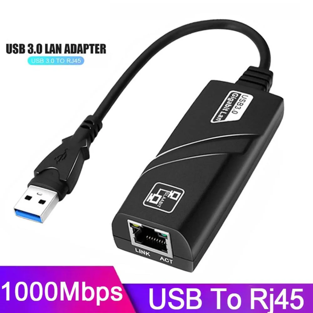 10/100 Мбит/с USB 1000 USB 3,0 проводной USB Type C к Rj45 Lan Ethernet адаптер сетевая карта для ПК Macbook Windows 10 ноутбука