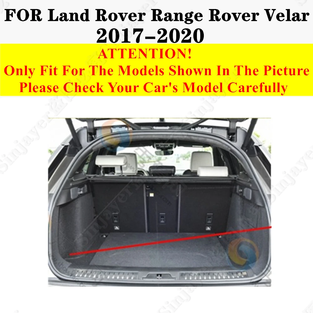Коврик в багажник автомобиля для Land Rover Range Velar 2017 2018 2019 2020 задний хвостовой