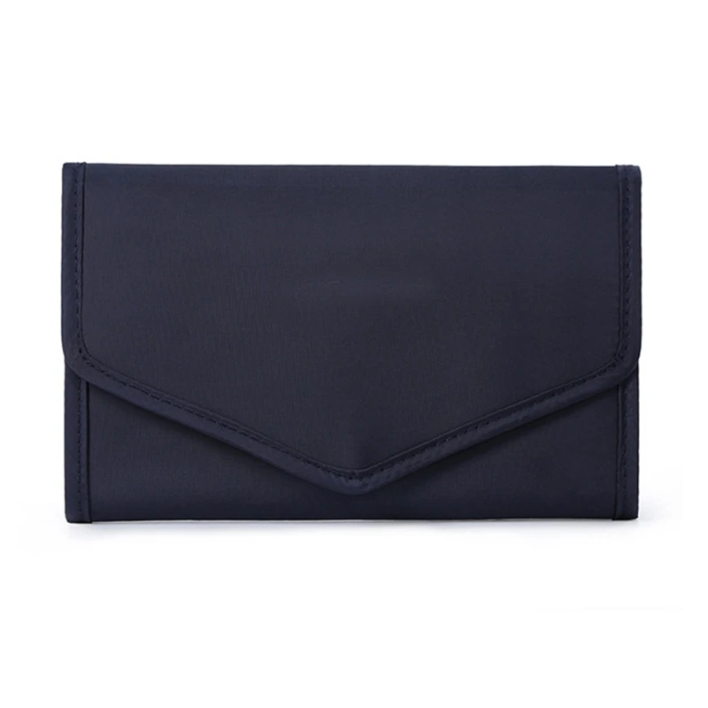 

Folding Jewelry Organizer Roll Waterproof Travel Organizer for CASE Portable Jewelry Storage Bag for Necklace Earrings R