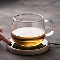 electric coffee cup warmer for milk water tea cocoa home office desk use beverage mug warmer heating plate 8 hours auto shut off